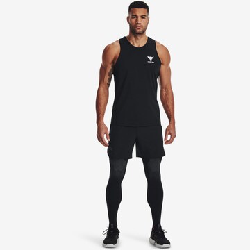 UNDER ARMOUR Skinny Workout Pants in Black