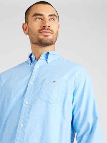 GANT Regular fit Button Up Shirt in Blue