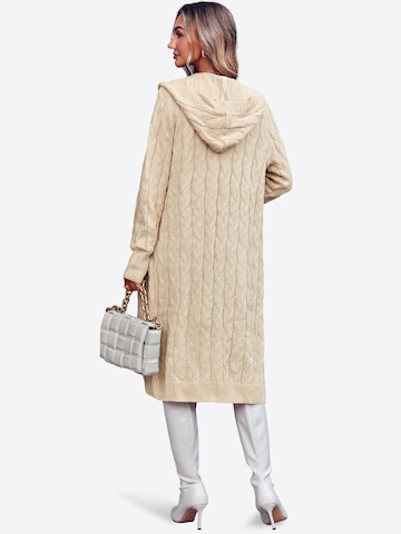 Imily Bela Lang cardigan i beige: tilbage