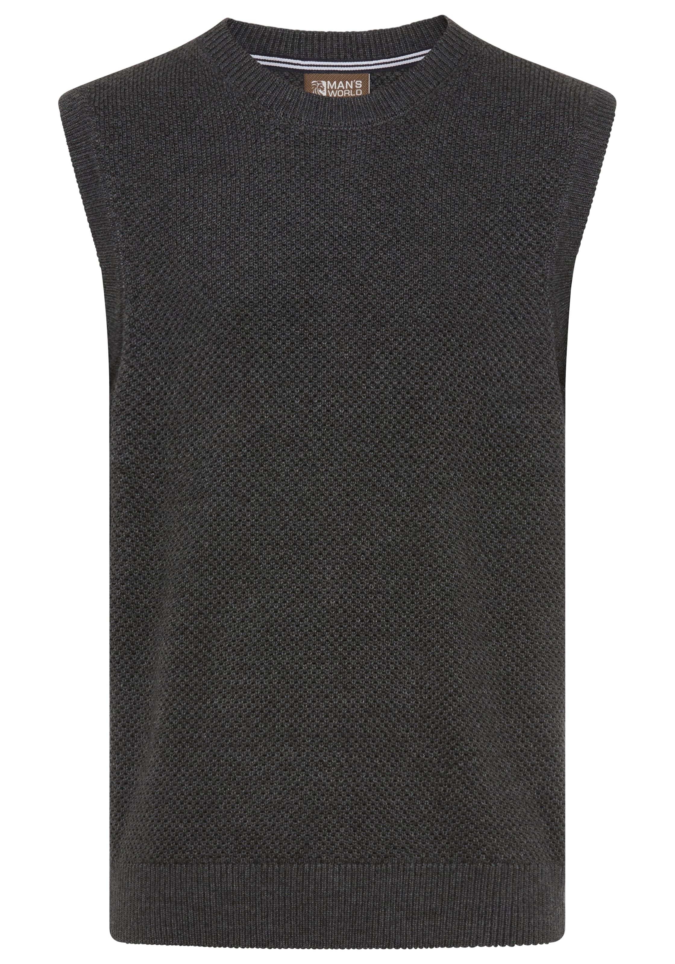 Man's World Sweater in Grey: front