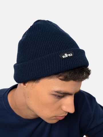 elho Beanie 'Linz 89' in Blue: front