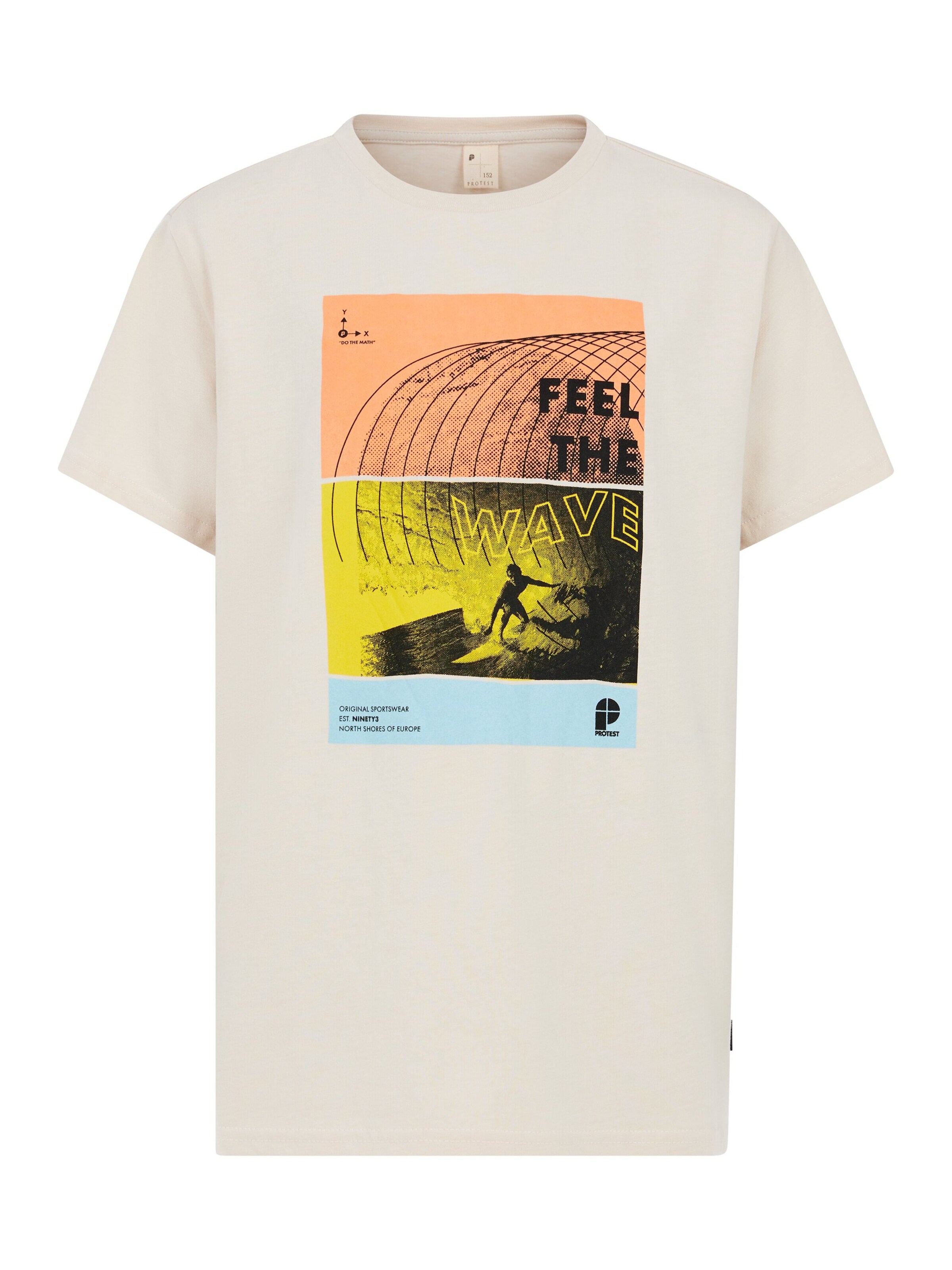 PROTEST Shirt 'PRTLuke JR' in White: front