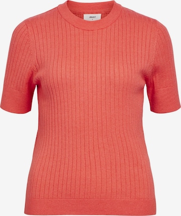 Pull-over 'Noelle' OBJECT en rouge : devant