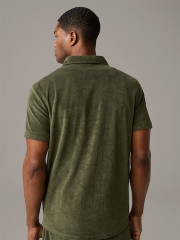 STRELLSON Regular fit Button Up Shirt 'Joseph' in Green