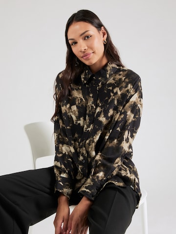 co'couture Bluse 'Sarah' in Grün: Vorderseite