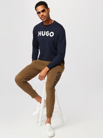 HUGO Sweatshirt 'Dem' in Blau