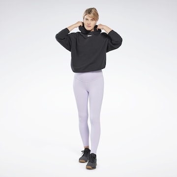 Reebok Skinny Sportovní kalhoty – fialová