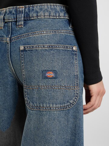 DICKIES Loosefit Farkut 'Mechanic' värissä sininen