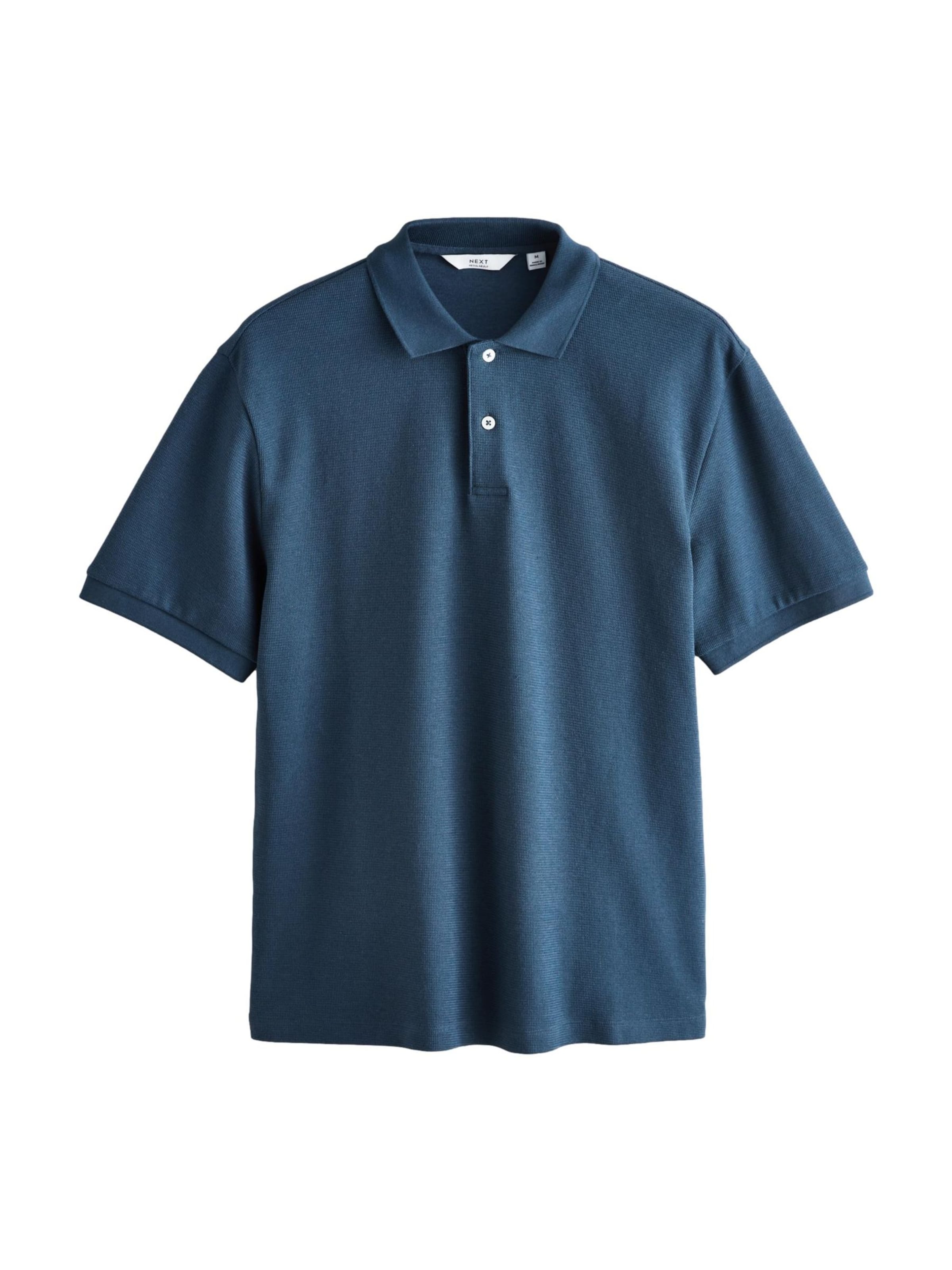 Next Camiseta en azul, Vista del producto