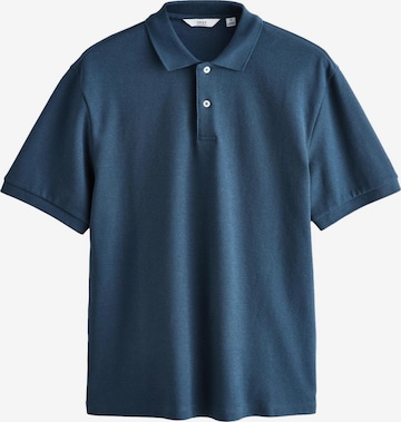 Tricou de la Next pe albastru: față