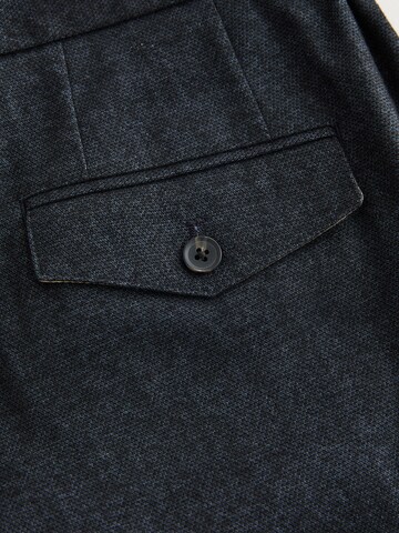 Next Normální Kalhoty s puky – modrá