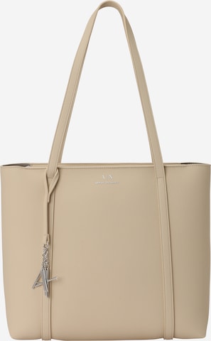 ARMANI EXCHANGE Шоппер в Серый: спереди