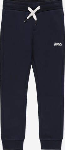 BOSS Kidswear - Pantalón en azul: frente