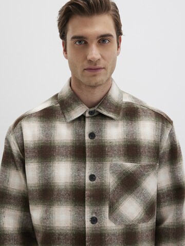 Mavi Comfort Fit Hemd in Beige