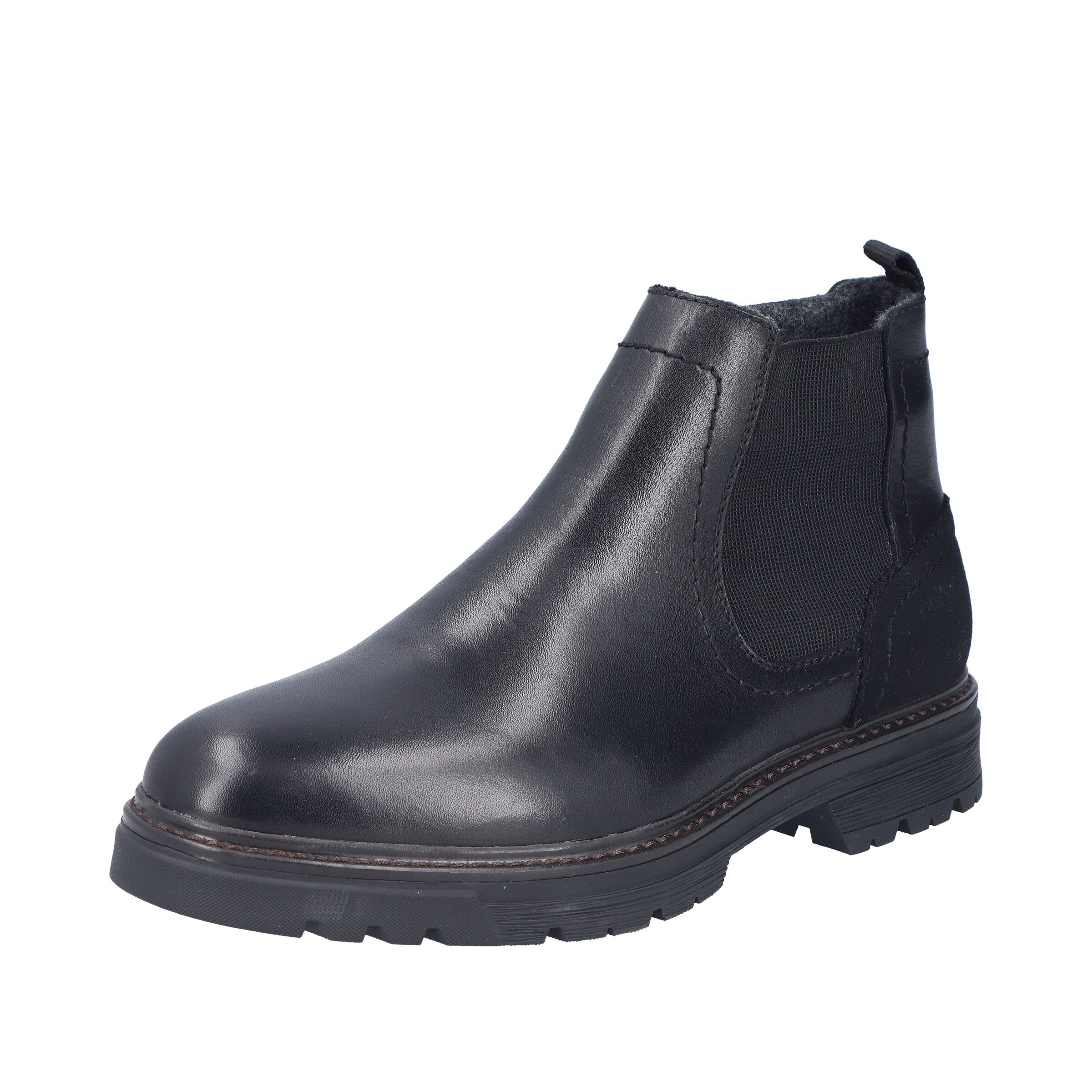 Rieker Chelsea Boots in Schwarz: Vorderseite