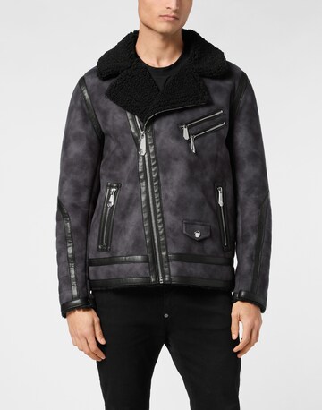 Giacca di mezza stagione 'Iconic' di Philipp Plein in nero