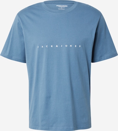 JACK & JONES T-Krekls 'JJESTAR', krāsa - jūraszils / balts, Preces skats