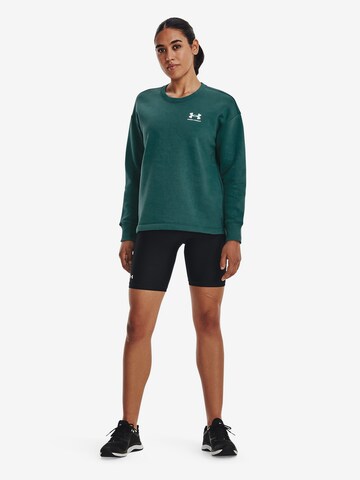 UNDER ARMOUR Athletic Sweatshirt 'Rival' in Green