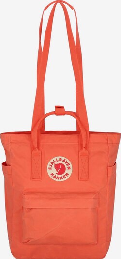 Fjällräven Rucksack 'Kanken' in neonorange / knallrot / weiß, Produktansicht