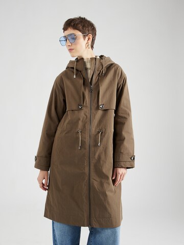 Claire Between-seasons parka 'Olivera' in Brown: front