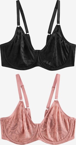 Next T-Shirt Rintaliivi värissä vaaleanpunainen: etupuoli