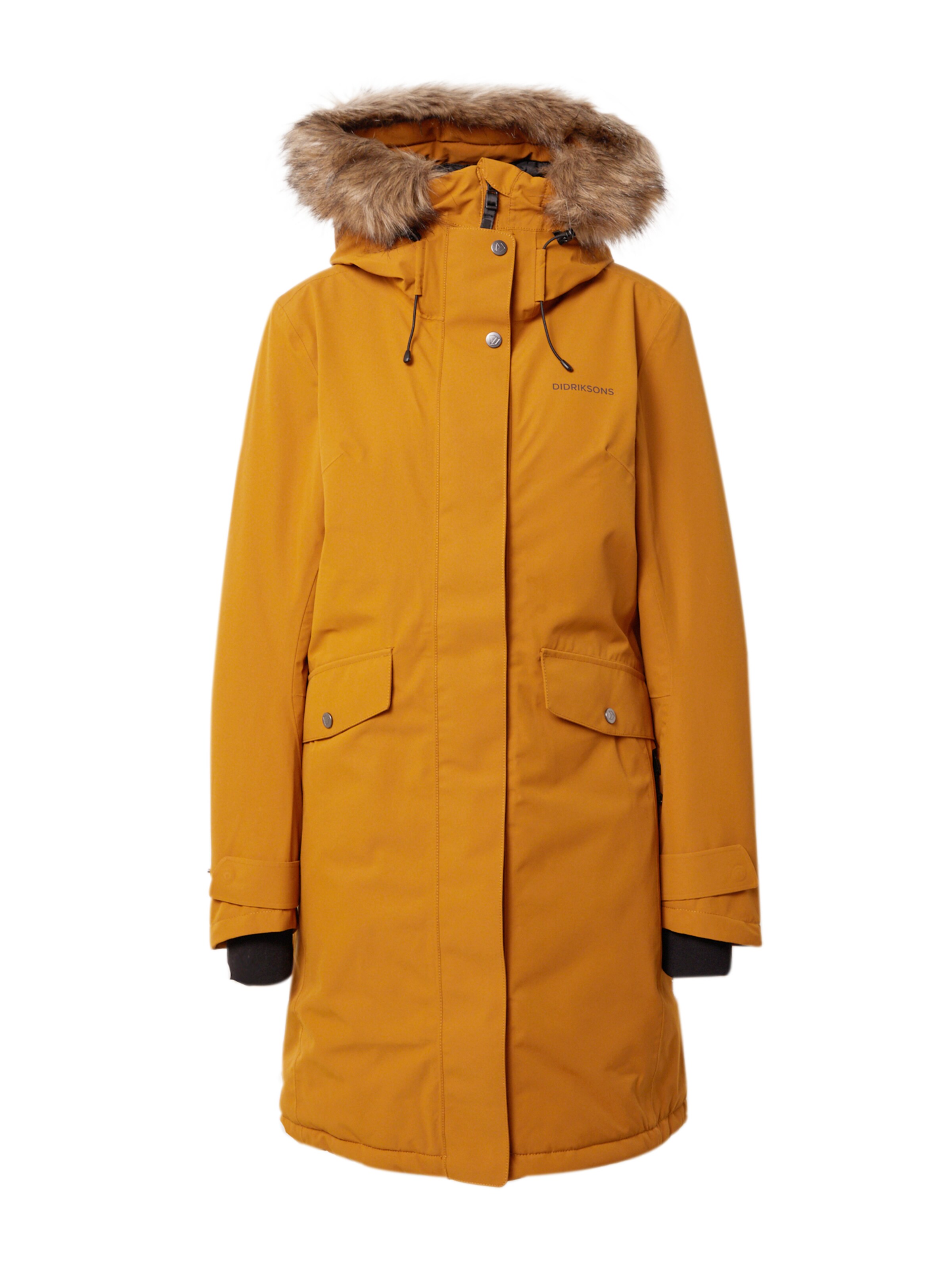 Didriksons Kurtka outdoor 'Erika' w kolorze pomarańczowy: przód