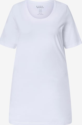 Ulla Popken Shirt in Weiß: Vorderseite