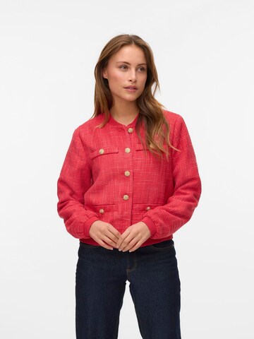 VERO MODA Tussenjas 'VMClaire' in Rood: voorkant