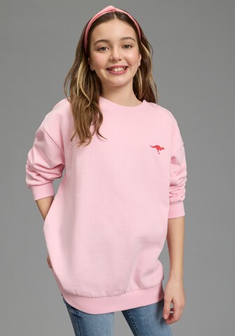 KangaROOS Sweatshirt in Pink