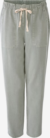 OUI Regular Pants in Green: front