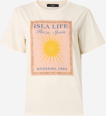 Weekend Max Mara Футболка 'PANTERA' в Бежевый: спереди