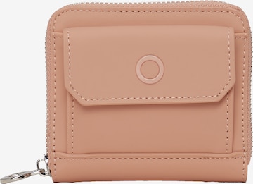 O bag Wallet in Pink: front