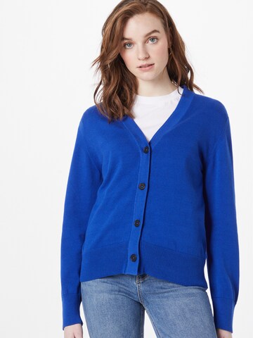 MELAWEAR Knit Cardigan 'SURINA' in Blue: front