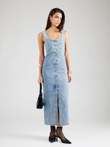 Hoermanseder - Vestido en azul: frente