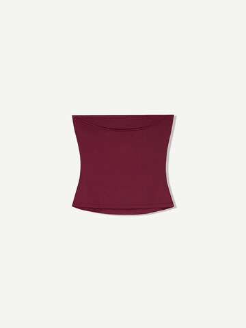 Bershka Top in Rood