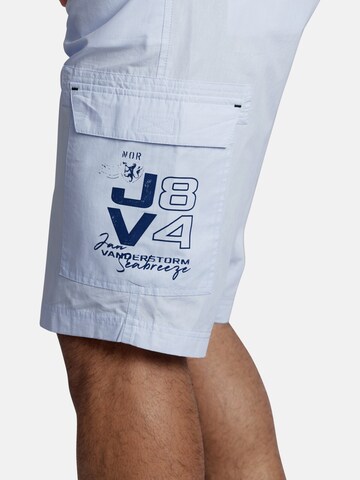 Jan Vanderstorm Loose fit Cargo Pants 'Svenning' in White