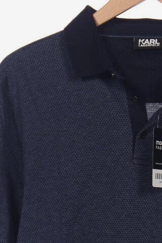 Karl Lagerfeld Poloshirt XL in Blau