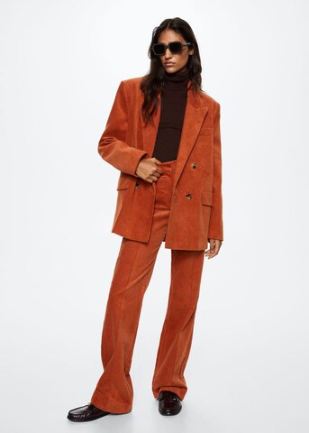 Blazer 'Hailey' di MANGO in arancione