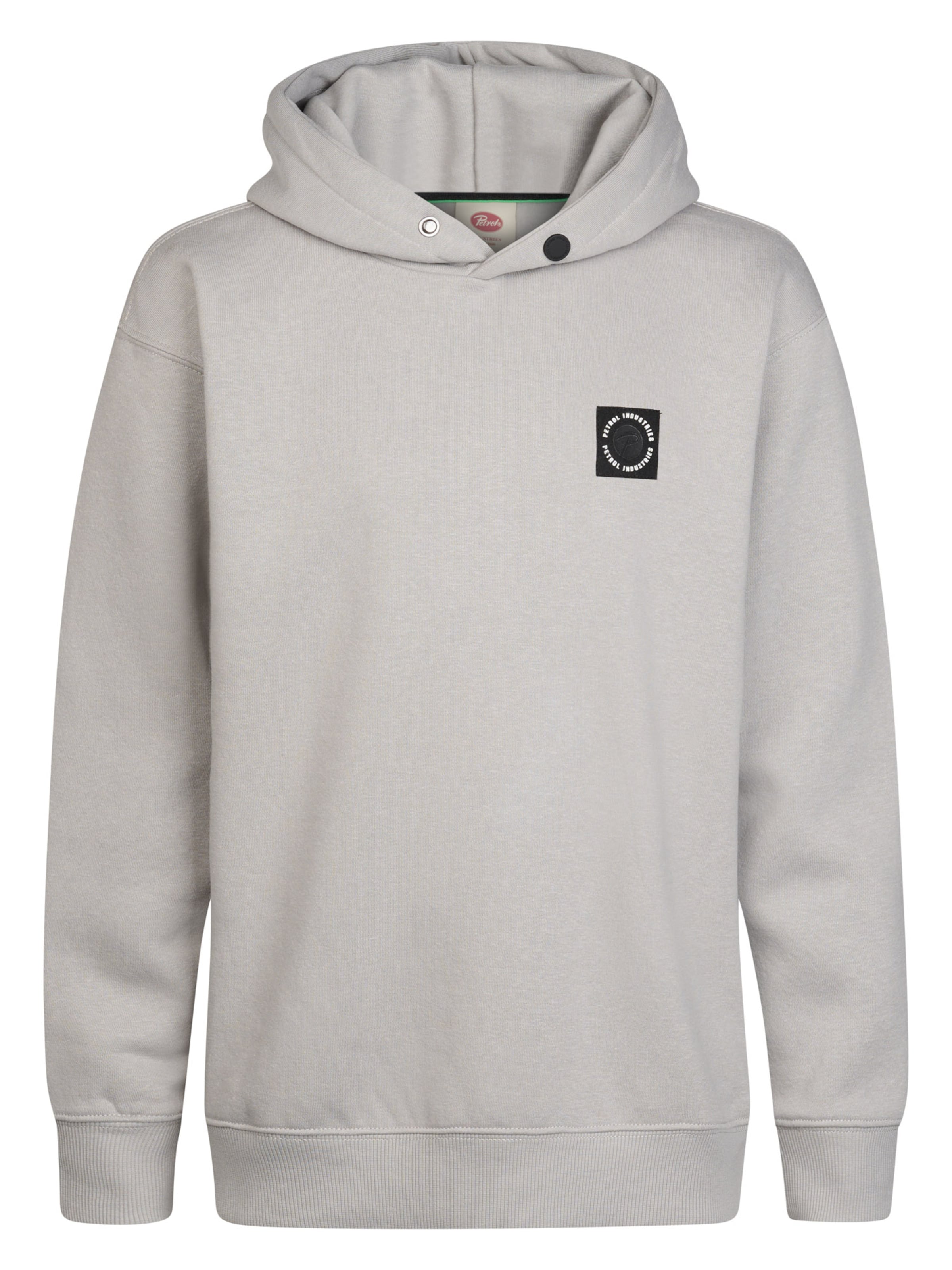 Petrol Industries Sweatshirt in Grey: front