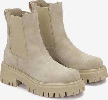 Boots chelsea di Kazar in beige