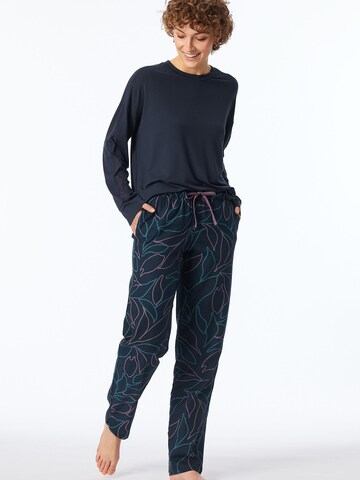 SCHIESSER - Pantalón de pijama ' Mix & Relax ' en azul