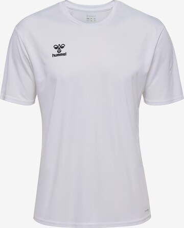 T-Shirt fonctionnel Hummel en blanc : devant