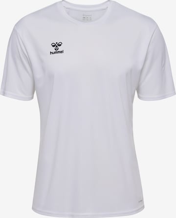 T-Shirt fonctionnel Hummel en blanc : devant