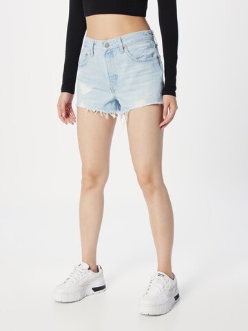 LEVI'S ® Regular Shorts '501®' in Blau: predná strana