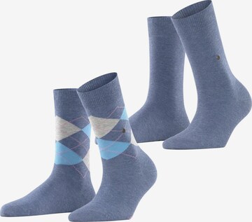 BURLINGTON Socken 'Everyday Mix 2-Pack' in Blau: Vorderseite