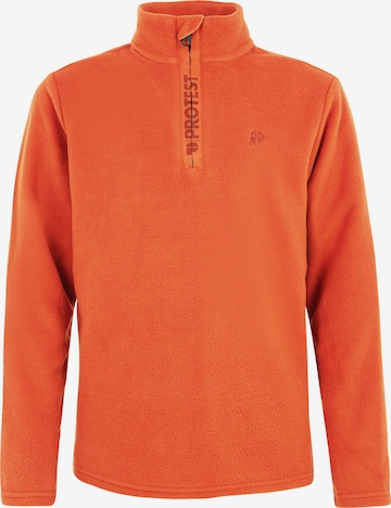 PROTEST Athletic Sweatshirt 'PERFECTY JR' in Orange: front