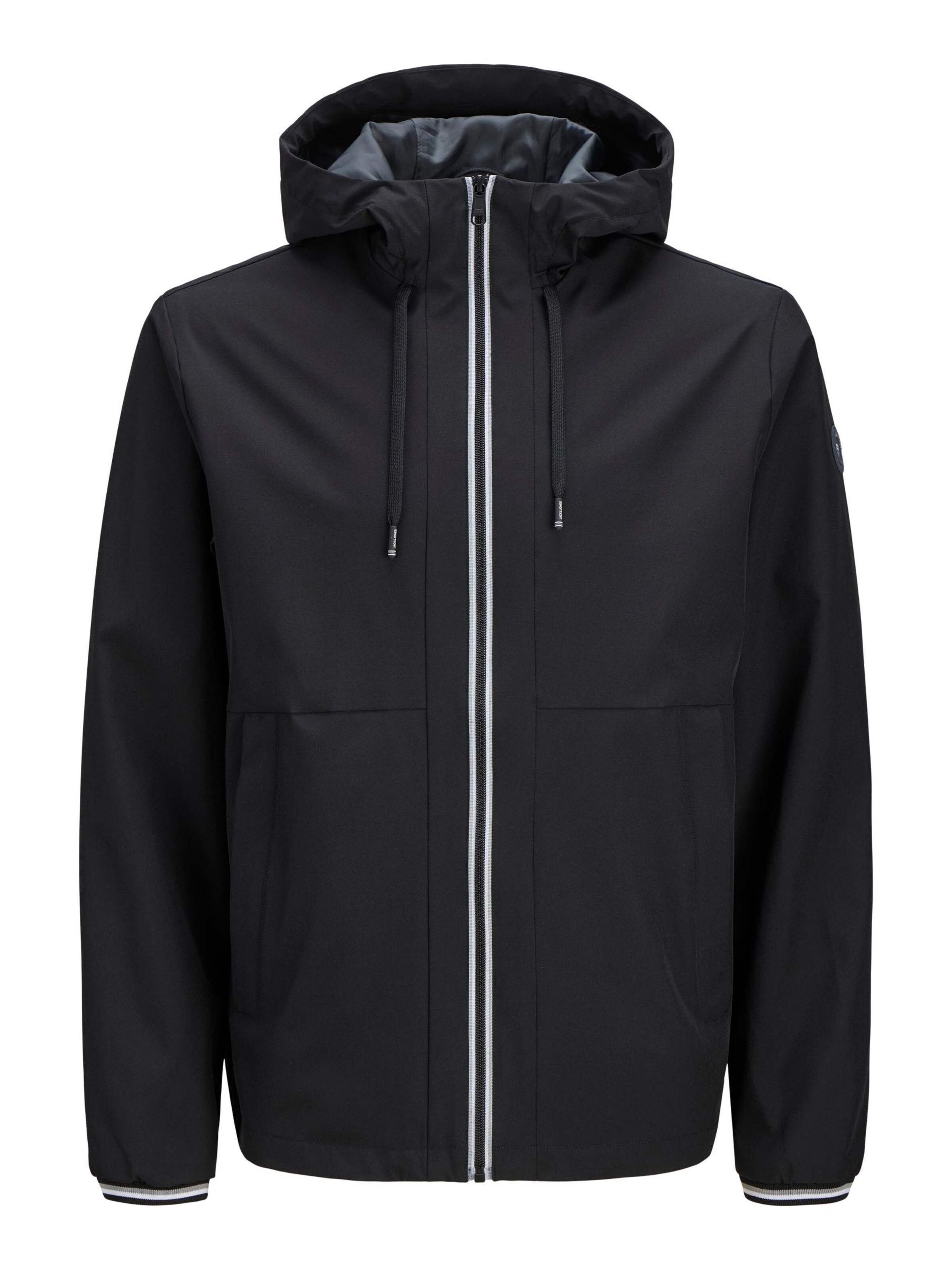 JACK & JONES Overgangsjakke i sort: forside