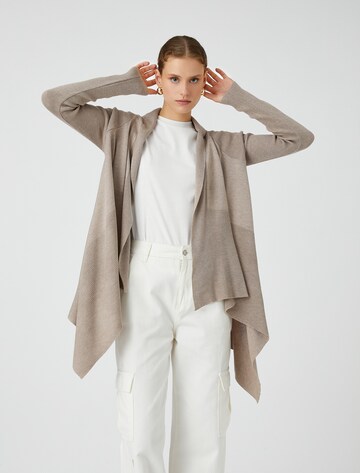Koton Gebreid vest in Beige