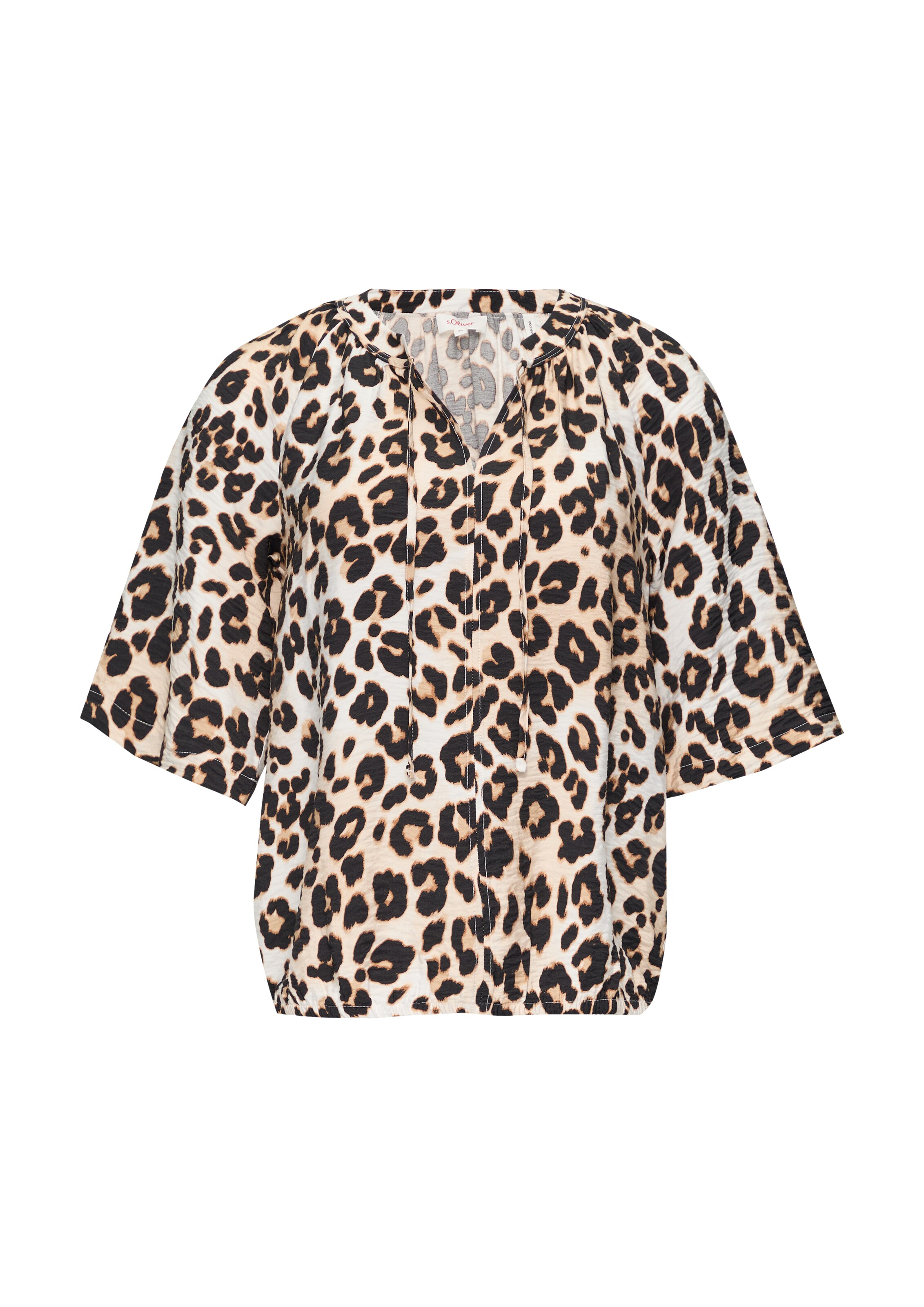 s.Oliver Bluse in Beige: Vorderseite