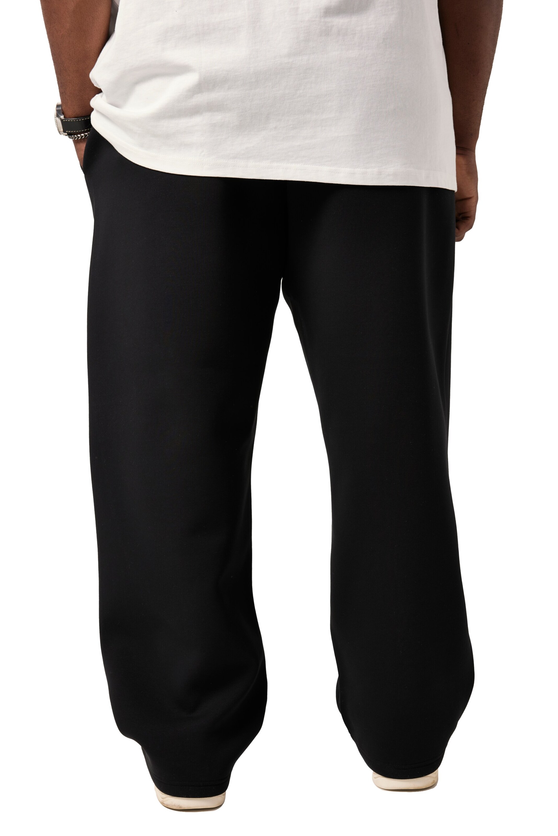 STHUGE Regular Broek in Zwart